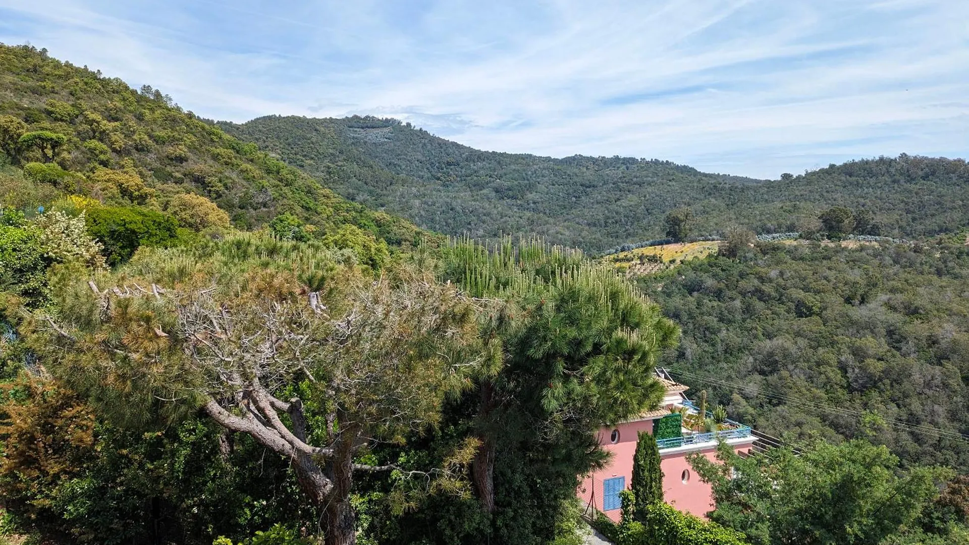Apartmán Appartement Avec Vue Mer Exceptionnelle Dans Residence De Standing, Au Calme, Avec Piscine Mandelieu